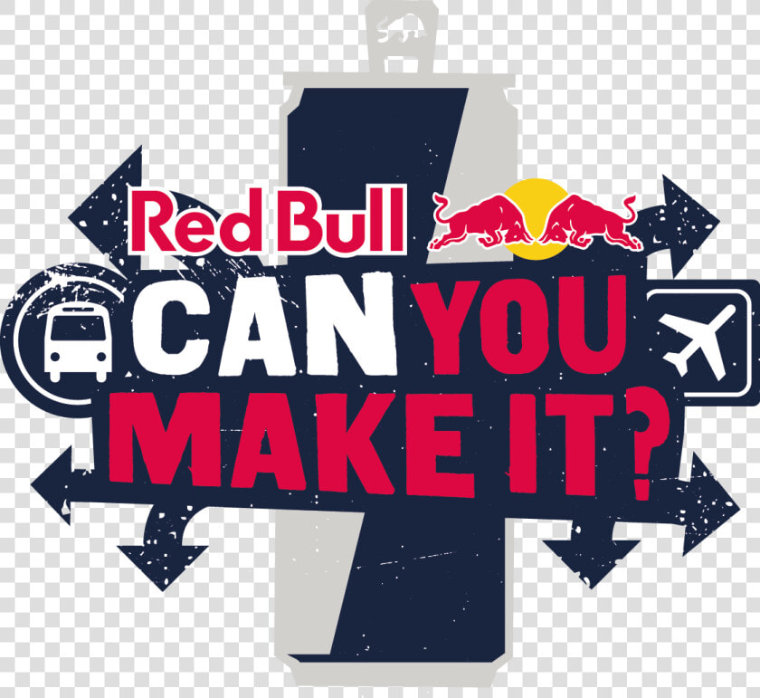 Red Bull Can You Make It Logo Png   Redbull Can You Make It Logo  Transparent PngTransparent PNG