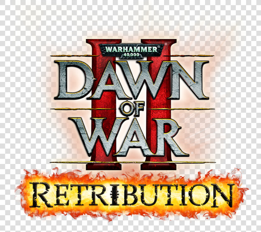 Warhammer 40 000     Warhammer 40000 Dawn Of War Ii Retribution Logo  HD Png DownloadTransparent PNG