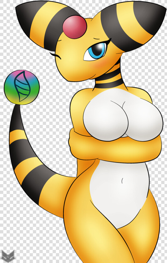 Commission Erin The Ampharos By Zinzoa d9r1yrm  HD Png DownloadTransparent PNG