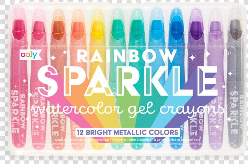 Sparkle Watercolor Gel Crayons  HD Png DownloadTransparent PNG