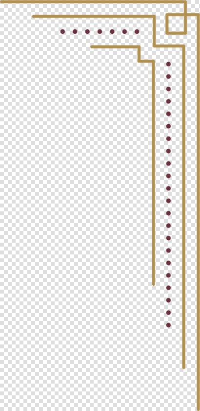 Corner Border   Carmine  HD Png DownloadTransparent PNG