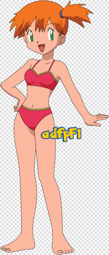 Misty Os Bikini   Serena En Bikini Pokemon  HD Png DownloadTransparent PNG