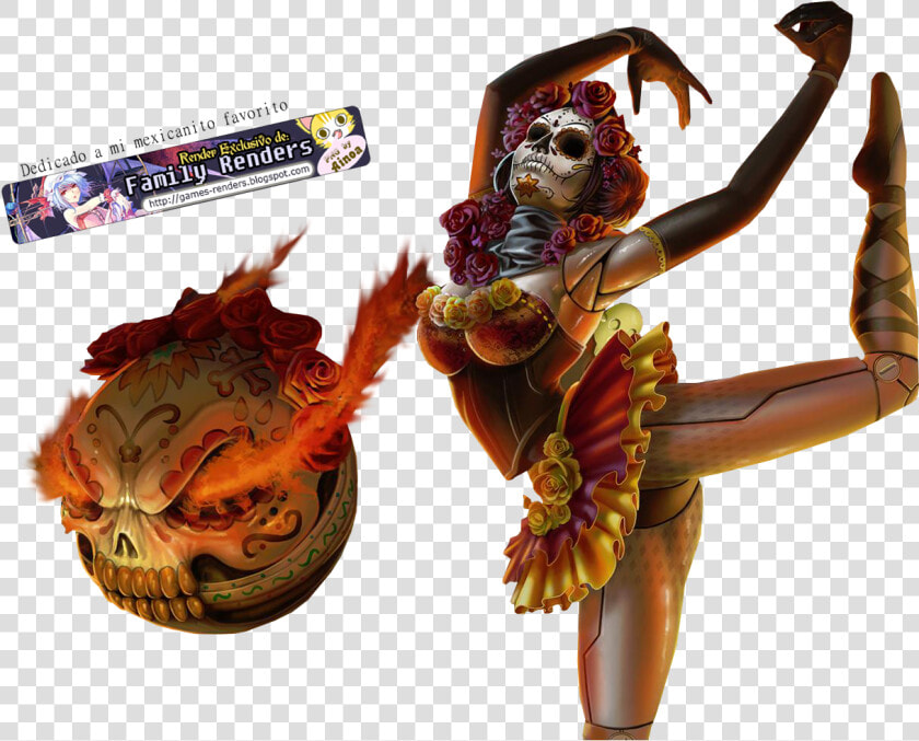 Png la Calavera Orianna   Dance  Transparent PngTransparent PNG