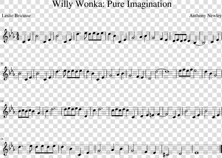 Pure Imagination Violin Sheet Music  HD Png DownloadTransparent PNG