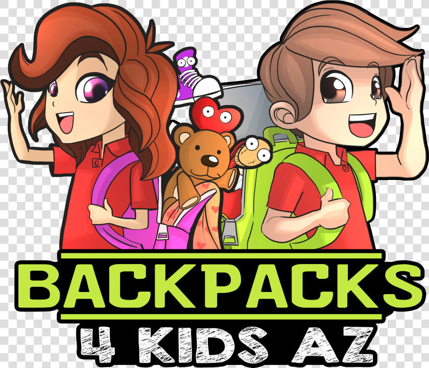 We Are Proud To Support The Following Arizona Nonprofits   Backpacks 4 Kids Az Logo  HD Png DownloadTransparent PNG