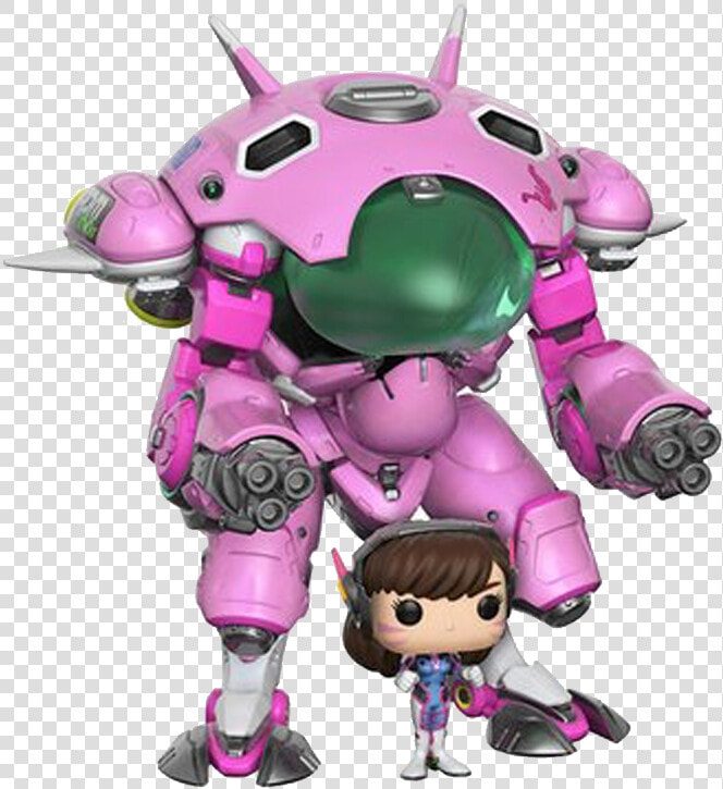 Funko Pop Vinyl Overwatch   Overwatch Funko Pops Dva  HD Png DownloadTransparent PNG