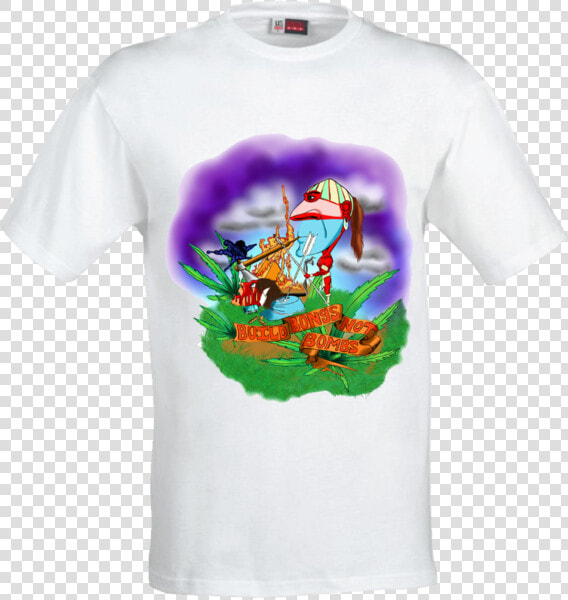 Build Bongs Not Bombs   Sublimation T Shirt Birthday  HD Png DownloadTransparent PNG