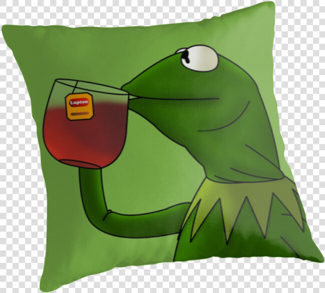 Kermit Sipping Tea Redesign  HD Png DownloadTransparent PNG