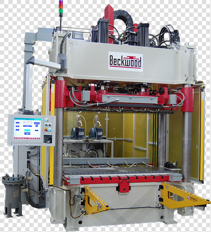 Hydraulic Compression Molding Press With Booking Ram   Compression Molding Press  HD Png DownloadTransparent PNG