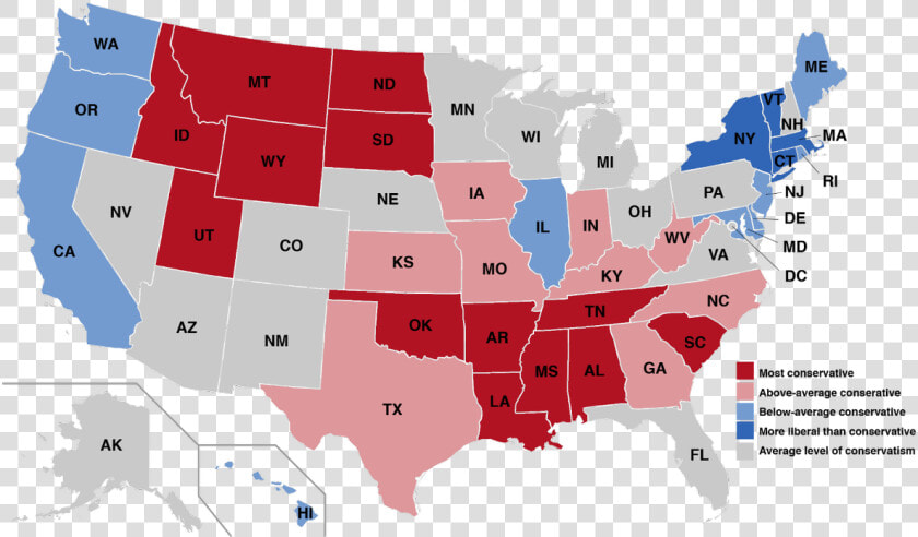 Democratic And Republican States  HD Png DownloadTransparent PNG