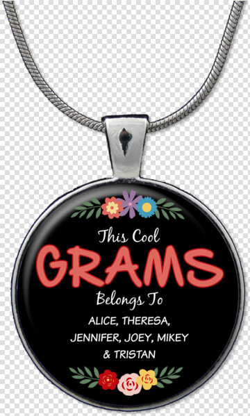 This Cool Grandma Personalized Accessories   Locket  HD Png DownloadTransparent PNG