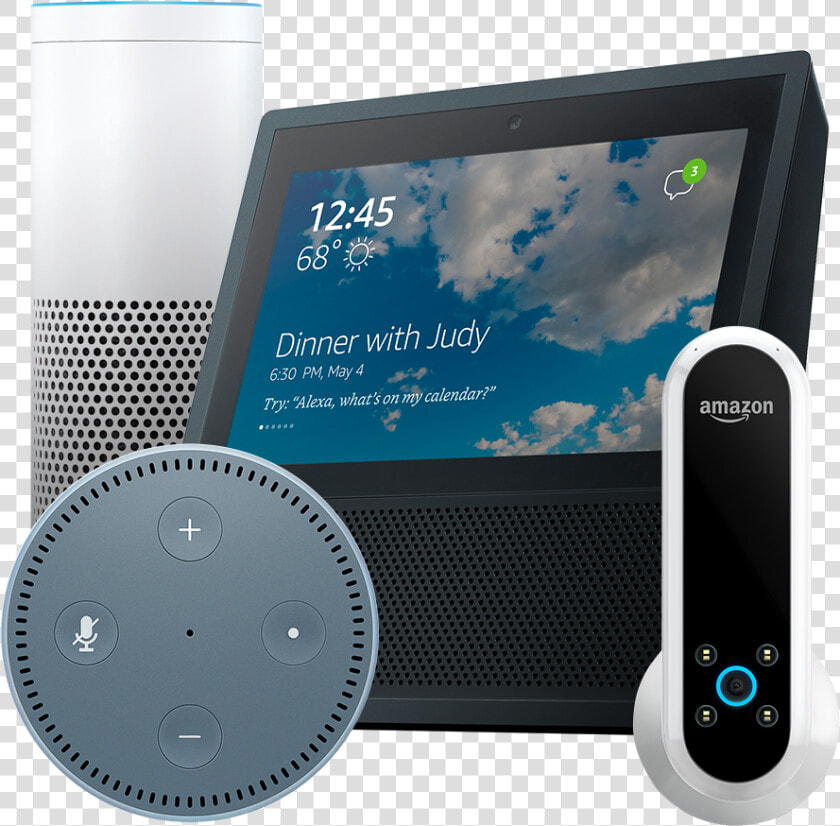 Amazon Echo   Echo Plus Echo Show Amazon  HD Png DownloadTransparent PNG