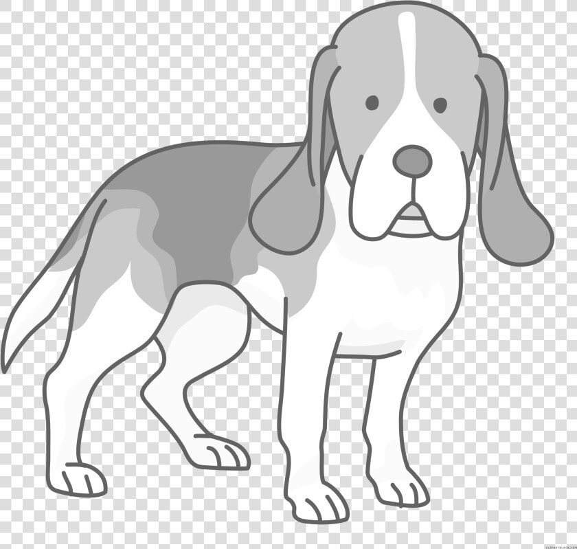 Beagle Dog Animal Free Black White Clipart Images Clipartblack   Transparent Beagle Clipart  HD Png DownloadTransparent PNG