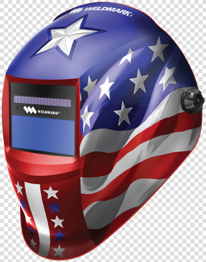 Steel Works Stars And Stripes Welding Helmet  HD Png DownloadTransparent PNG