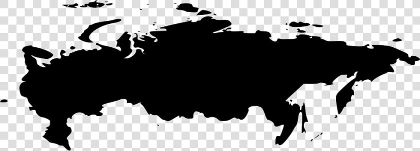 Russia   Russia Map Black  HD Png DownloadTransparent PNG