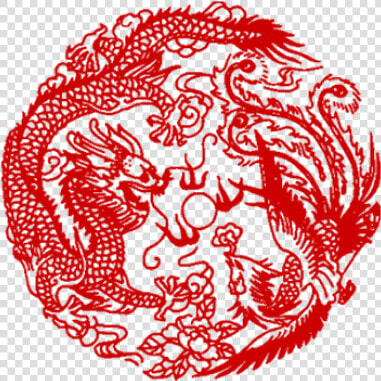 Dragon And Phoenix   Dragon And Phoenix Transparent  HD Png DownloadTransparent PNG