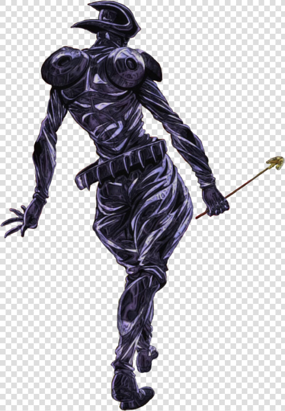 Chariot Requiem Anime   Silver Chariot Jean Pierre Polnareff  HD Png DownloadTransparent PNG