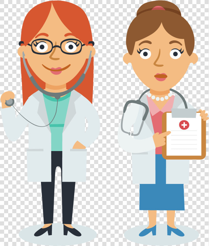 Physician Cartoon Female   Doctor Woman Cartoon Transparent  HD Png DownloadTransparent PNG