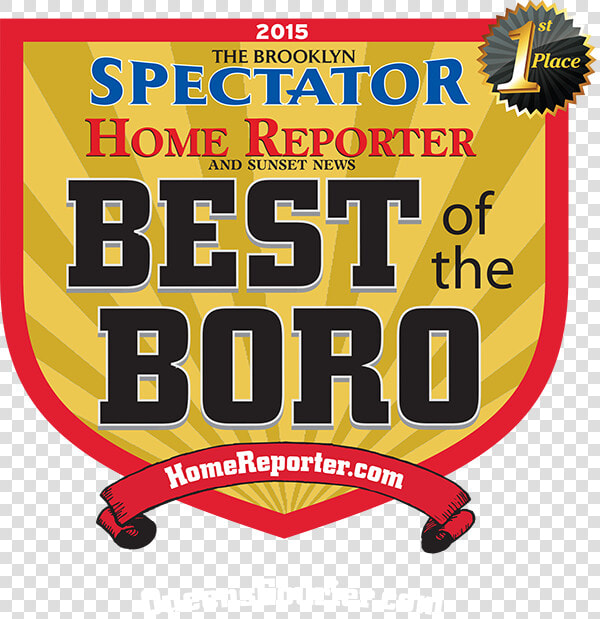 Best Of The Boro Logo 1st Place   Poster  HD Png DownloadTransparent PNG