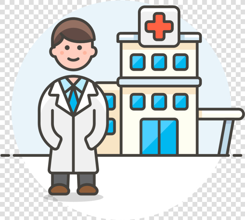 Doctor Hospital Icon   Doctor In The Hospital Clipart  HD Png DownloadTransparent PNG