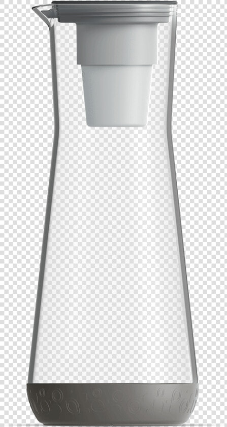 40 Oz Water Carafe Grey With Filter Class   Coffee Decanter  HD Png DownloadTransparent PNG