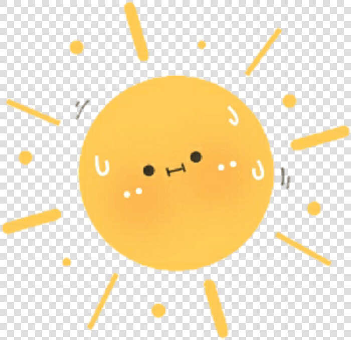 Sun Clipart Kawaii   Transparent Background Kawaii Sun  HD Png DownloadTransparent PNG