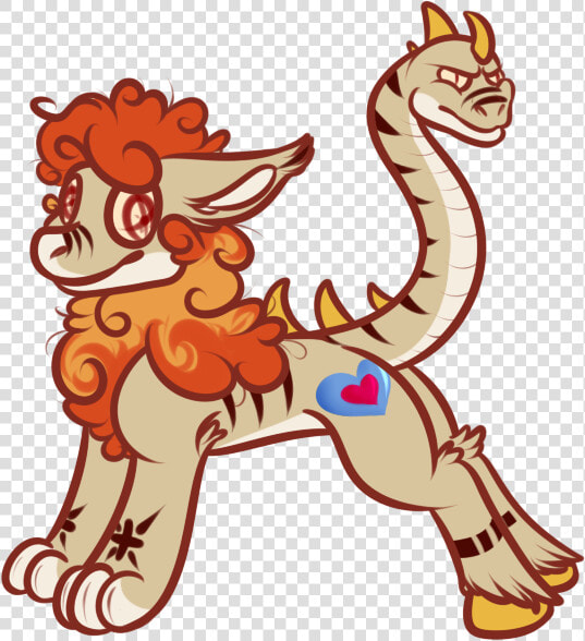 Pumpkin Pie The Chimera Pony Clipart   Png Download   Cartoon  Transparent PngTransparent PNG