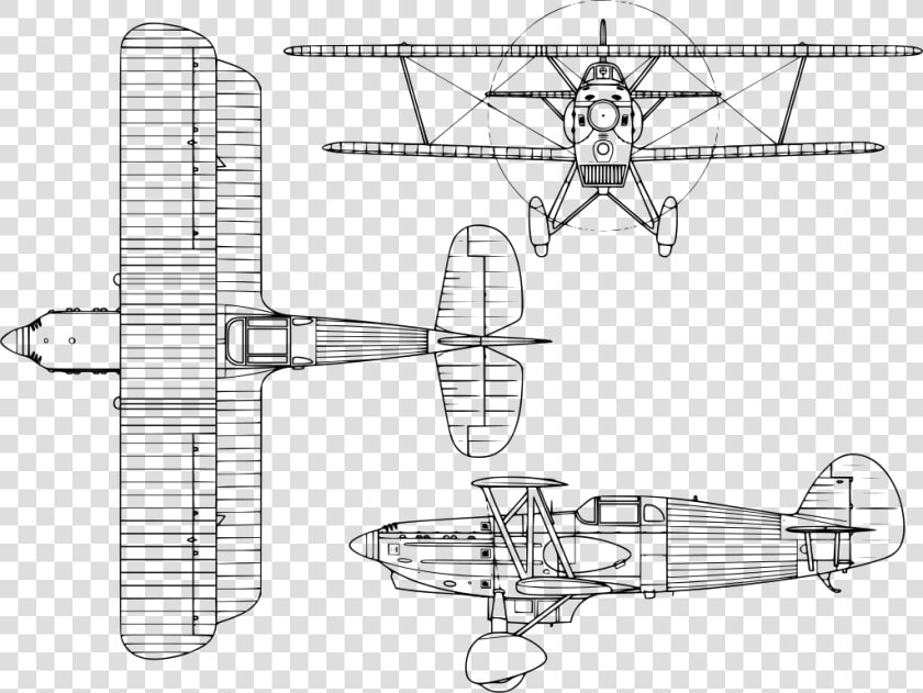 Biplane Birds Eye View  HD Png DownloadTransparent PNG