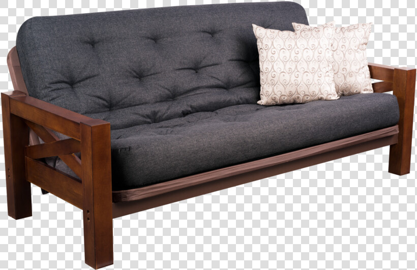 Bridgeport Gray Anglecc   Studio Couch  HD Png DownloadTransparent PNG