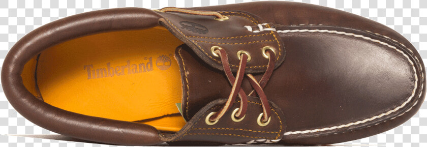 Timberland Boots Authentics 3 Eye Classic Brown   Slip on Shoe  HD Png DownloadTransparent PNG