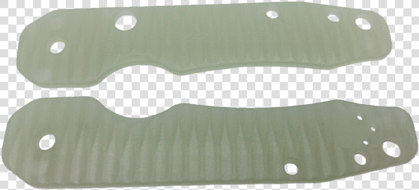 Allen Putman Jade Grooved G 10 Scales For Spyderco   Knife  HD Png DownloadTransparent PNG