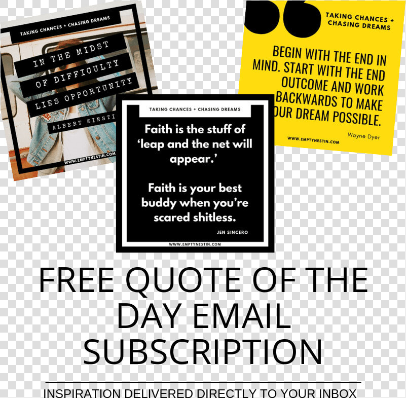 Quote Of The Day Subscription  HD Png DownloadTransparent PNG