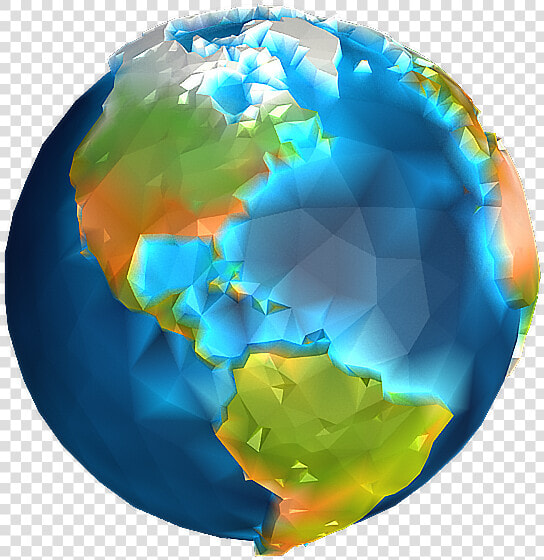 Low Poly Earth Png  Transparent PngTransparent PNG