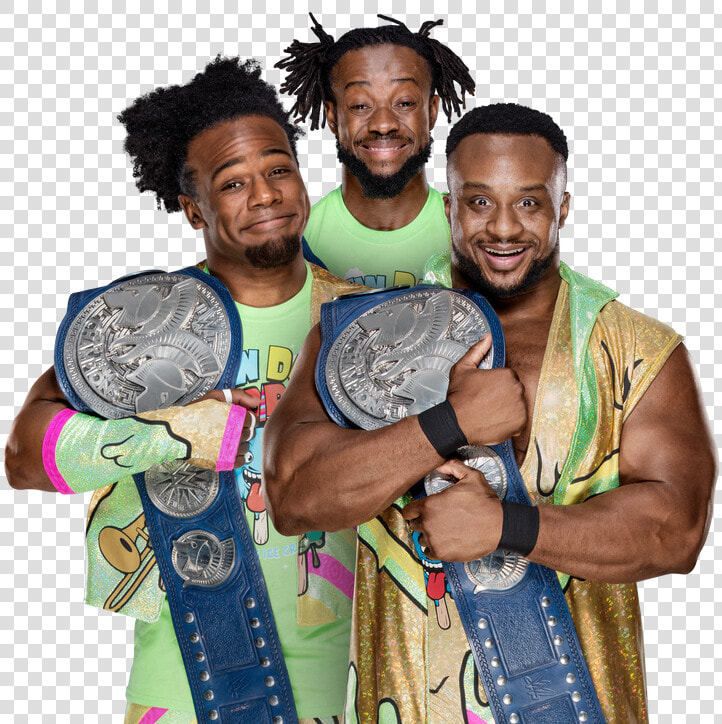 Wwe The New Day Png   New Day Smackdown Tag Team Champions  Transparent PngTransparent PNG