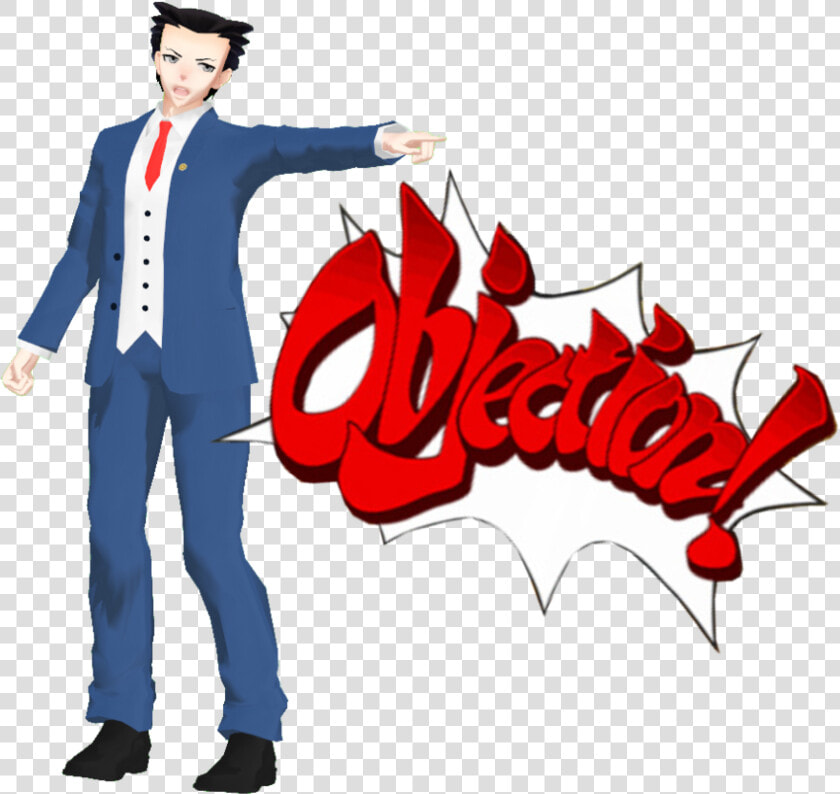 Transparent Phoenix Wright Png   Phoenix Wright Objection Png  Png DownloadTransparent PNG