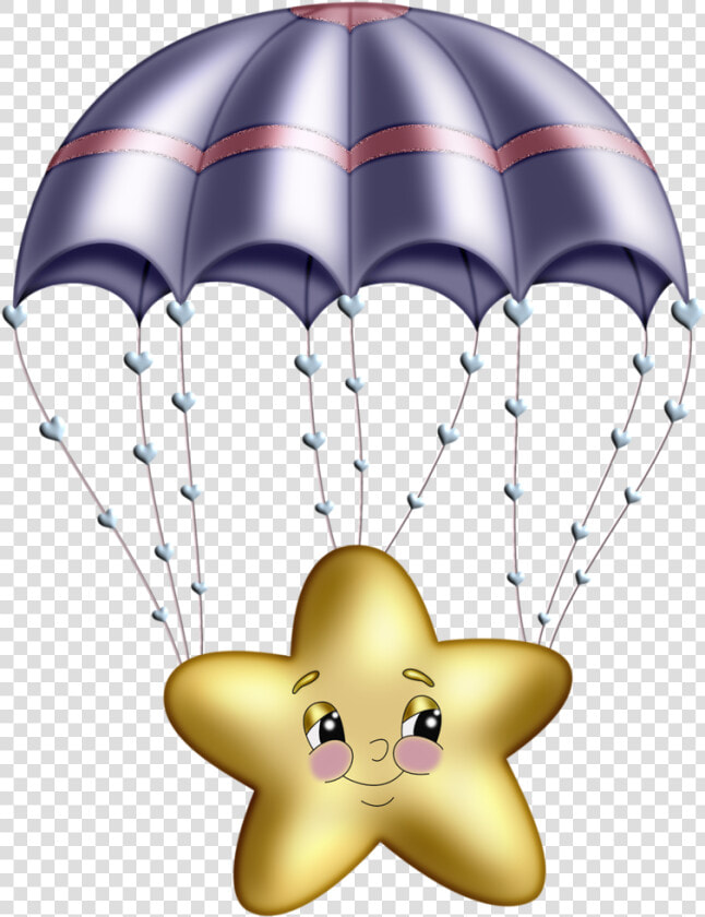 Transparent Parachute Clipart   Estrellas Animadas  HD Png DownloadTransparent PNG