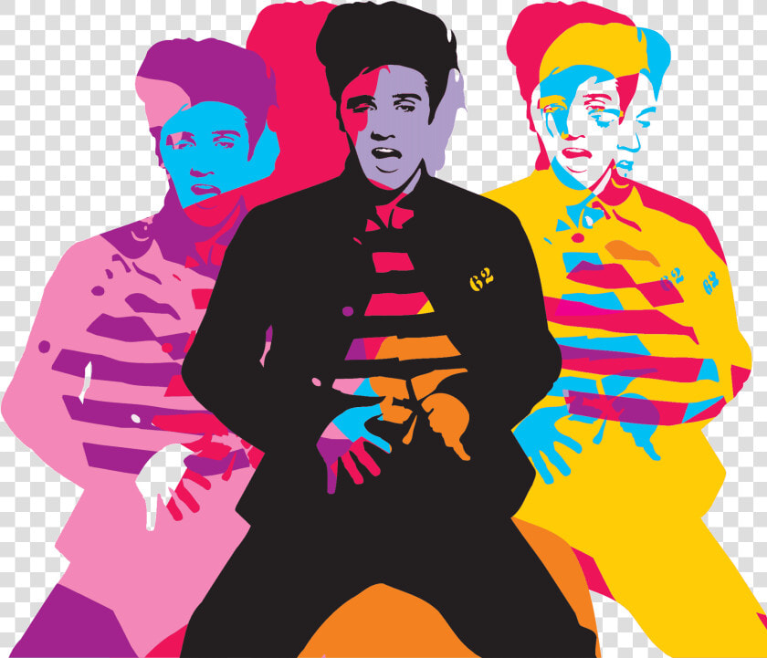 Elvis Clipart Pop Art   Pop Art Party Png  Transparent PngTransparent PNG