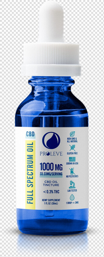 Proleve 1000mg Full Spectrum Tincture   Cbd Tincture Bottle Png  Transparent PngTransparent PNG