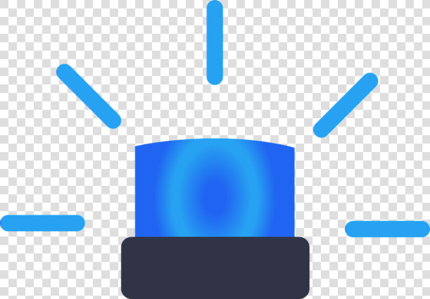 Luz Azul  Alarma  Sirena  De Rescate  Fuego  Emergencia   Blue Alarm Light  HD Png DownloadTransparent PNG