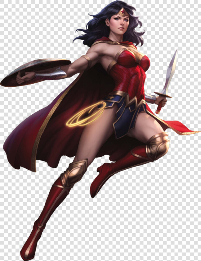 Wonder Woman Rebirth Render By Xxkyrarosalesxx dbh1q05   Artgerm Wonder Woman  HD Png DownloadTransparent PNG