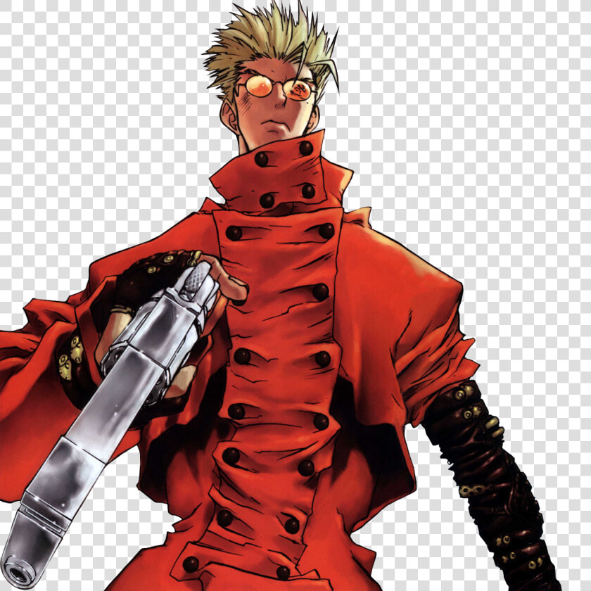 Transparent Png Trigun Vash The Stampede   Vash Trigun Art  Png DownloadTransparent PNG