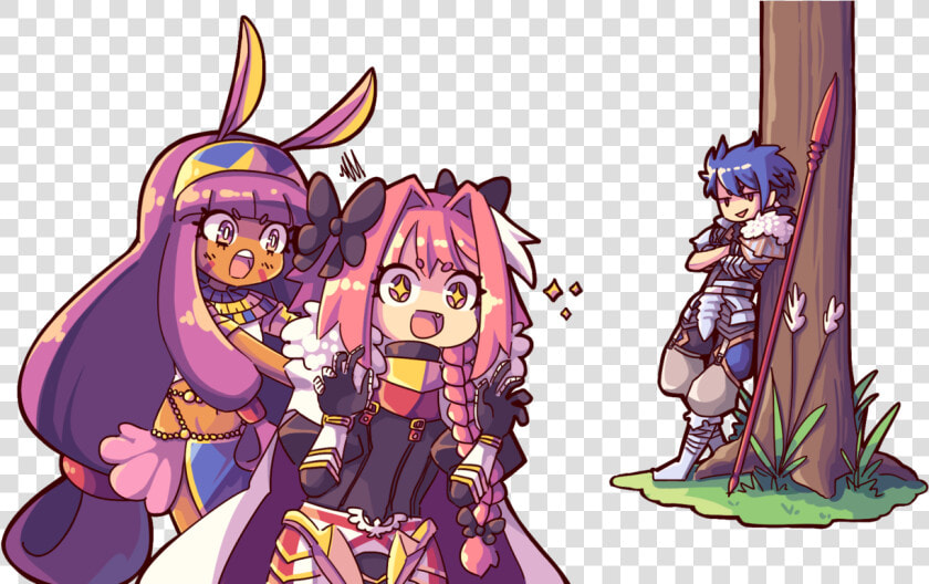 Nitocris And Cu Chulainn  HD Png DownloadTransparent PNG