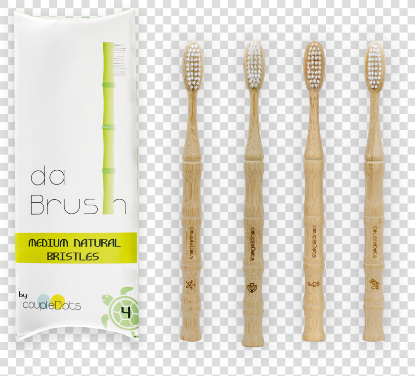 Natural Bamboo Toothbrush Set   Toothbrush  HD Png DownloadTransparent PNG