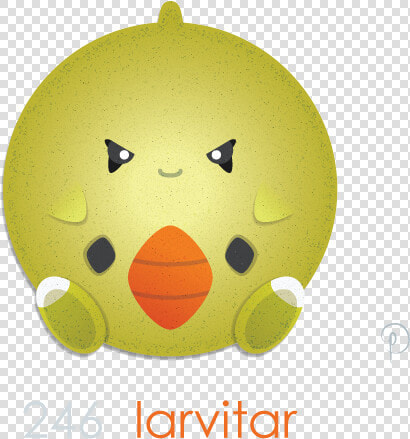 Larvitar i Really Do Adore This Second Generation’s   Cartoon  HD Png DownloadTransparent PNG