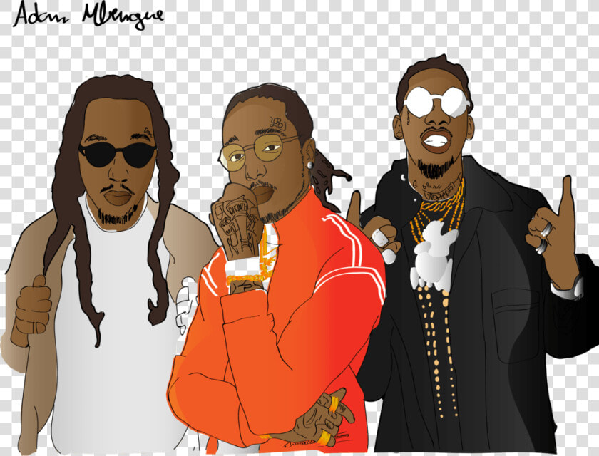 Best Free Migos Cartoon Wallpapers Png Migos Cartoon   Les Migos  Transparent PngTransparent PNG