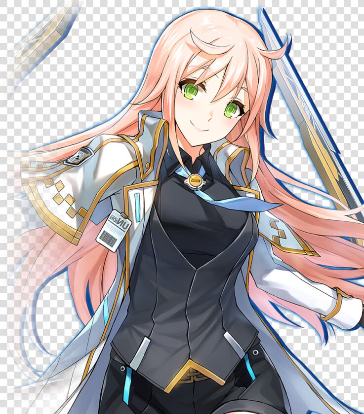 Cartoon anime cg Artwork long Hair illustration hime   Closers Soma Special Agent  HD Png DownloadTransparent PNG