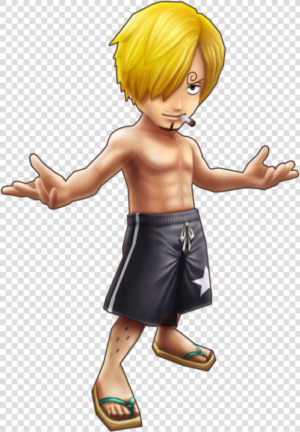 Sanji Swimwear Thousand Storm   One Piece Thousand Storm Sanji  HD Png DownloadTransparent PNG