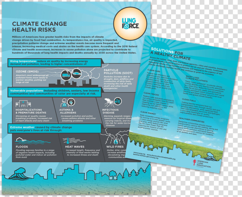 Climat Health Handout   Flyer  HD Png DownloadTransparent PNG