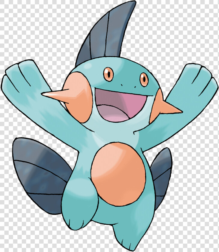 Marshtomp Sugimori Artwork   Pokemon Marshtomp  HD Png DownloadTransparent PNG