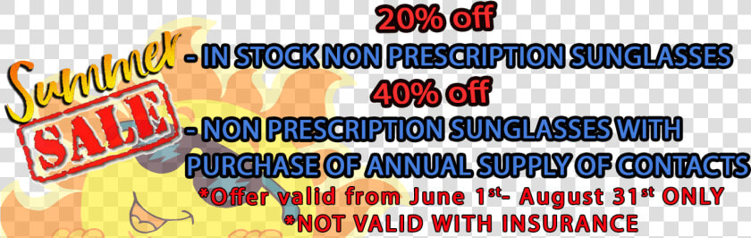 20 Percent Off In Stock Non Prescription Sunglasses   Sale Sign  HD Png DownloadTransparent PNG